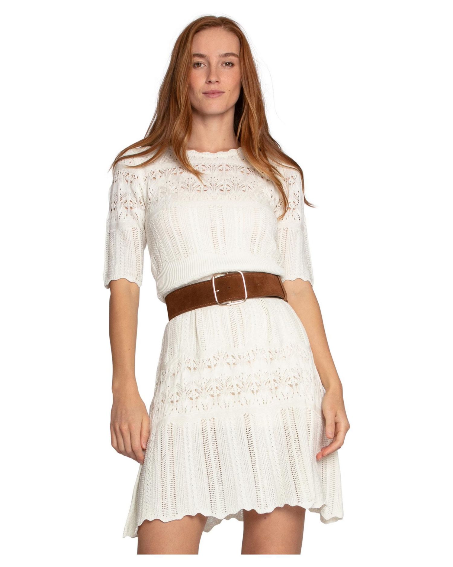 Women's Everbloom Crochet Mini Dress