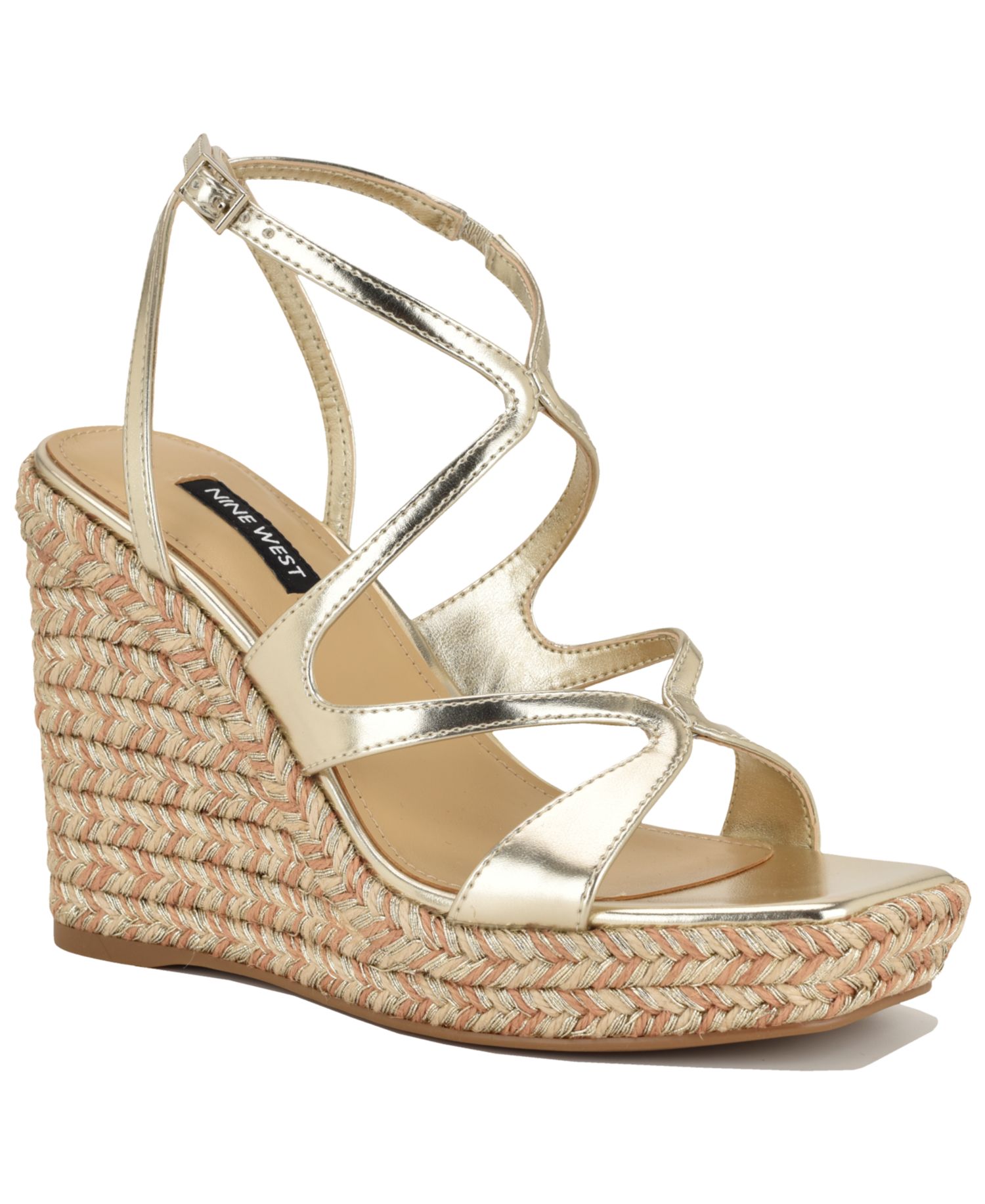 Women's Adriane Strappy Espadrille Platform Wedge Sandals