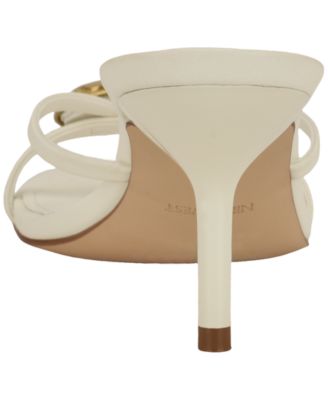 Women's Ernise Ornamented Slip-On Kitten Heel Sandals