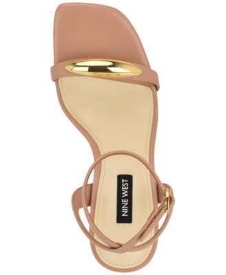 Women's Props Ornamented Strappy High Stiletto Sandals