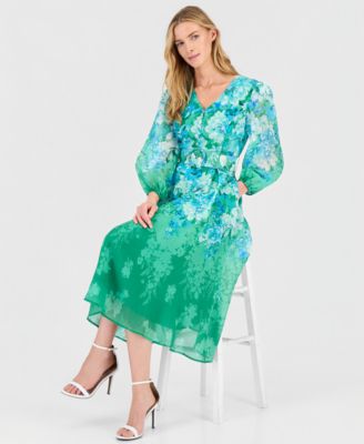 Long Sleeve Petite Dresses by Occasion | Macy's