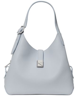 Deco Small Leather Crossbody Tote Bag