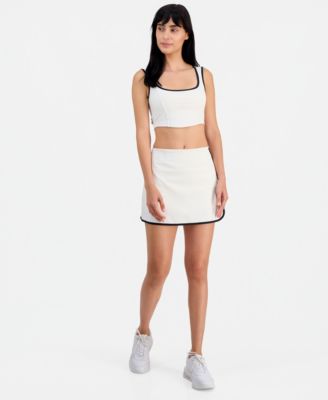 Women's Sarah Fix Cup Top & Mini Tennis Skirt