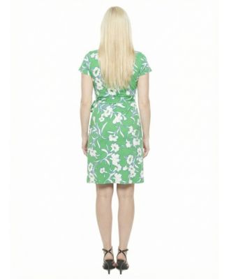 Women's and Plus Size Maternity Wrap Dress