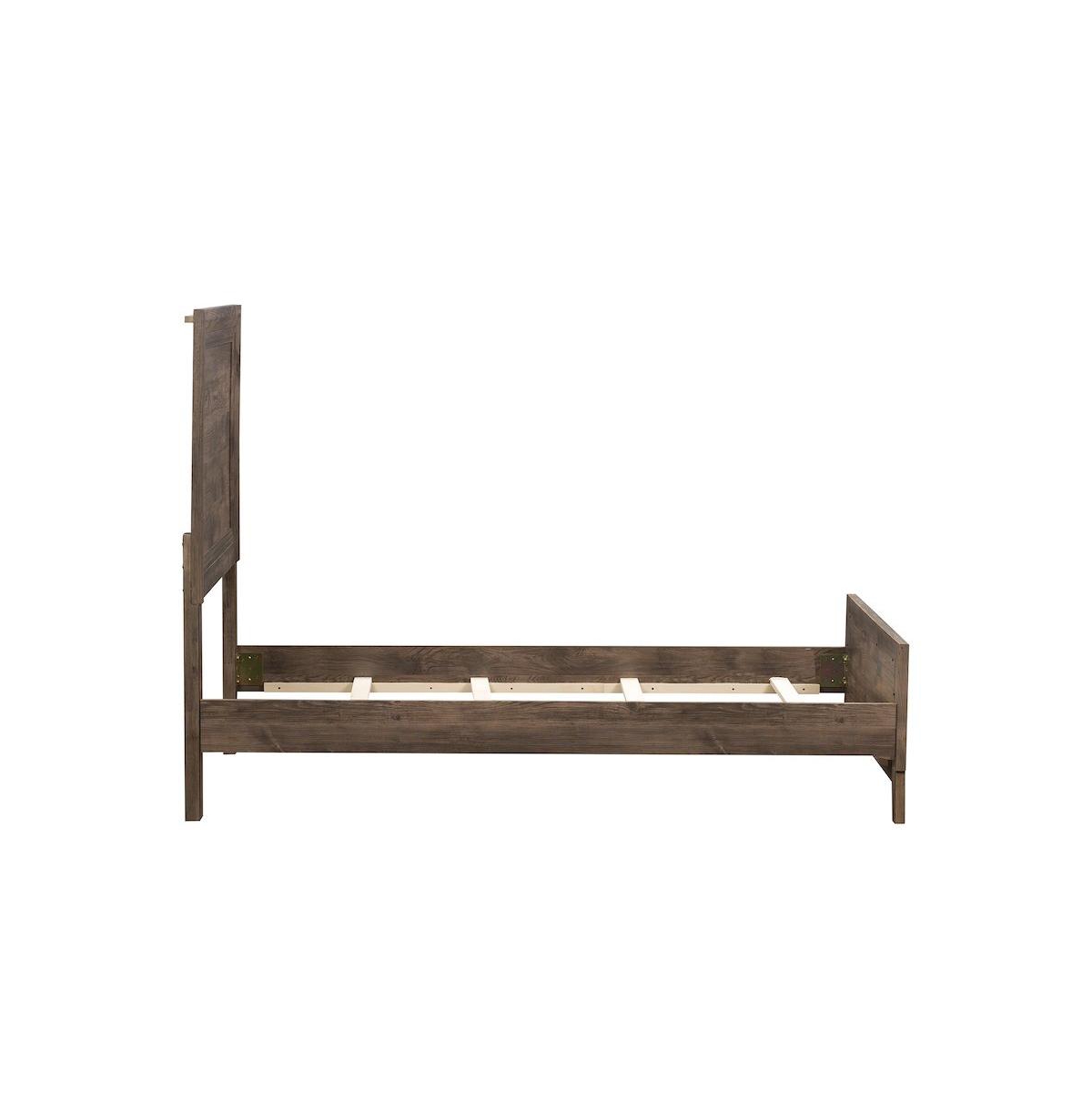 Liberty Furniture Industries, Inc Twin Panel Bed in Rubberwood Solids w/ Paper Laminate