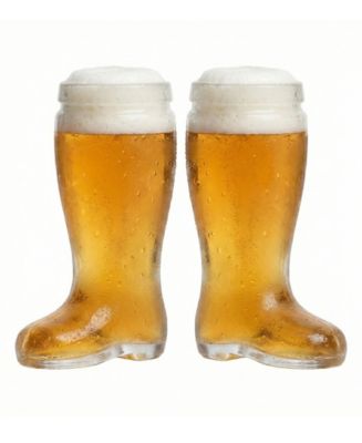 Boots Set of 2 - 1 Liter 33.8 oz Beer Boots - Macy's