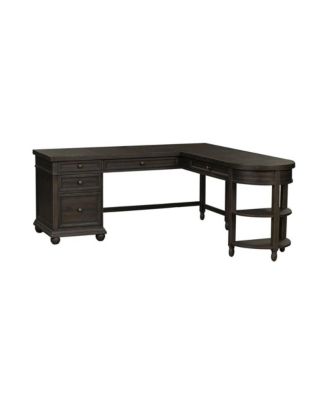 Harvest Home Optional L Shaped Desk Set in Chalkboard