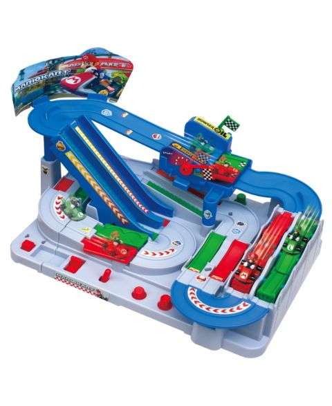 Детская настольная игра SUPER MARIO Racing Deluxe 2-Player Track Board Game, Ages 5+