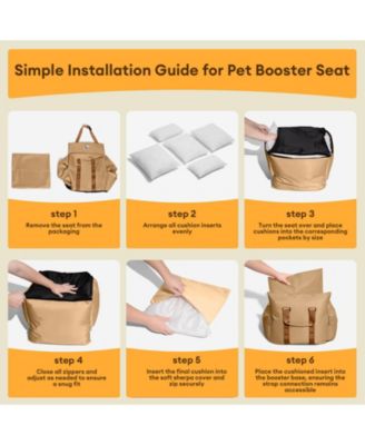 First Class Waterproof Dog Car Double-Seat Bed