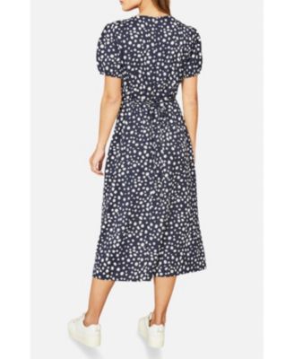 Women's Spot Midi Tea Dress