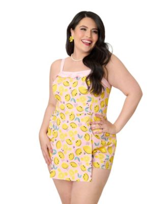 Plus Size Skirted Dolly Romper