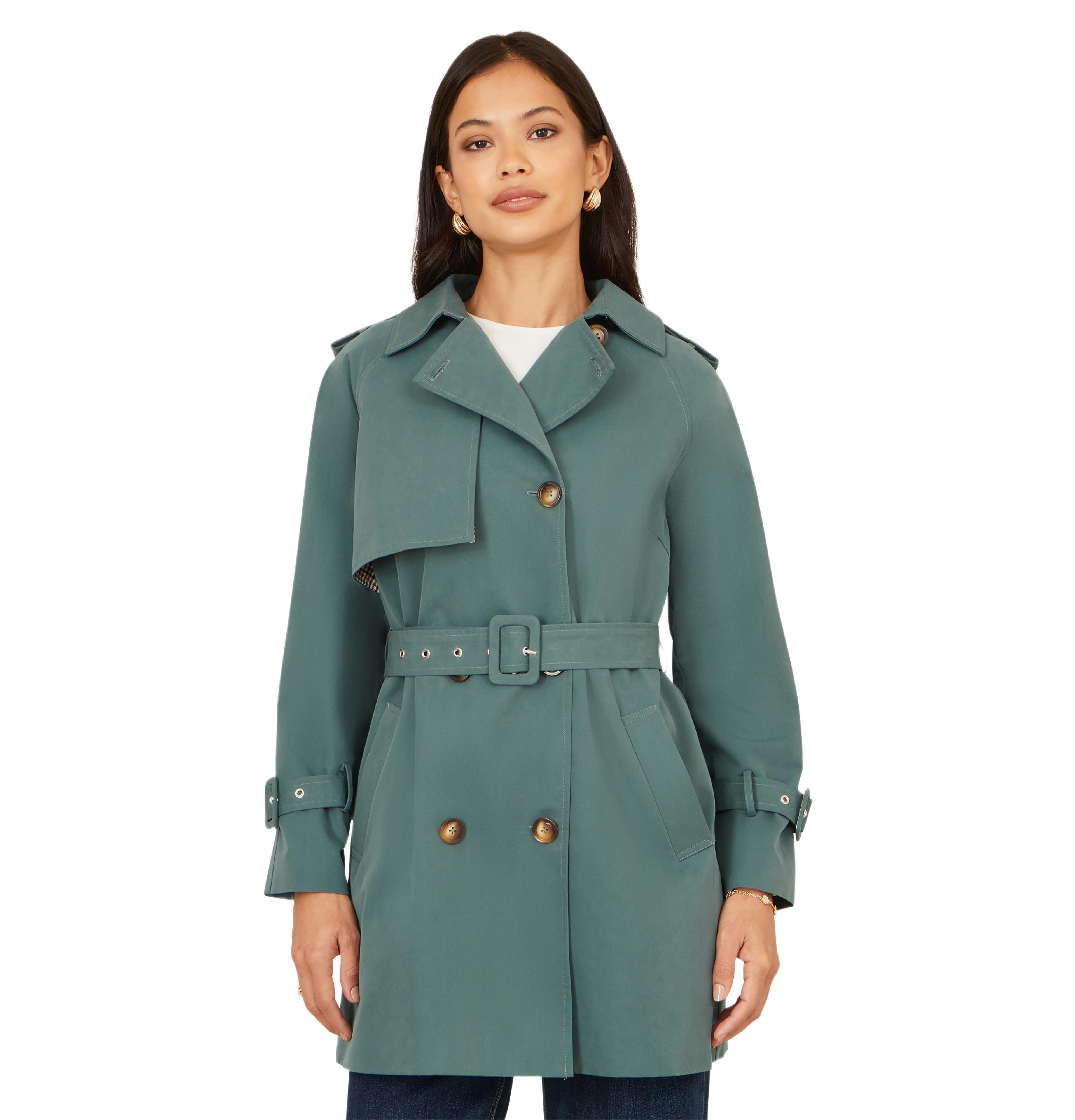 Yumi Women's Belted Trench Coat