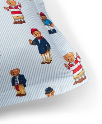 Teddy Bear Stripe 2-Pc. Comforter Set, Twin