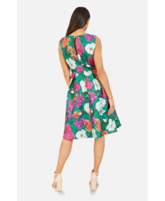 Women's Floral Skater Dress