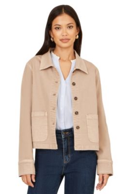Women's Canvas Patch Pocket Jacket