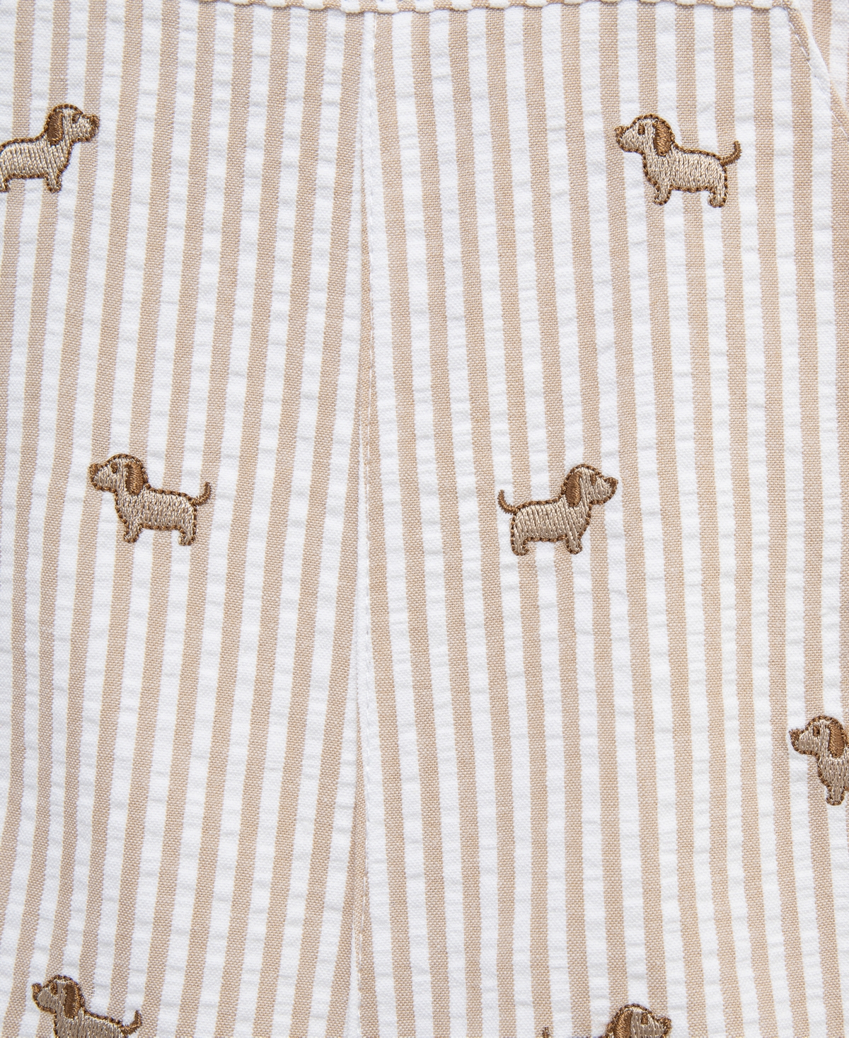 Little Me Baby Boys' Puppies Shortall and Polo Shirt, 2-Piece Set