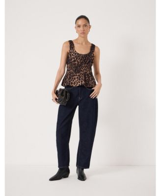 Women's Air Flow Gathered Straps Top