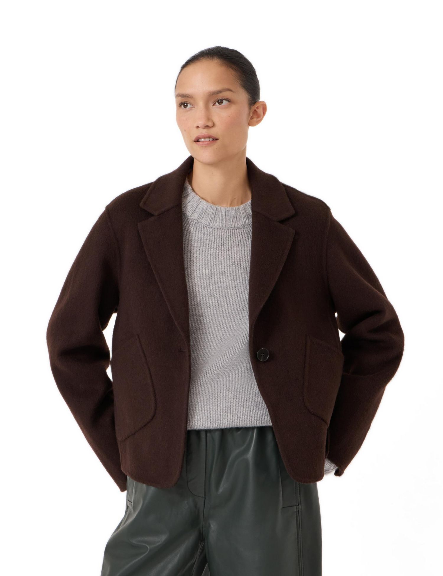 Women's Mina Pure Wool Double Faced Blazer