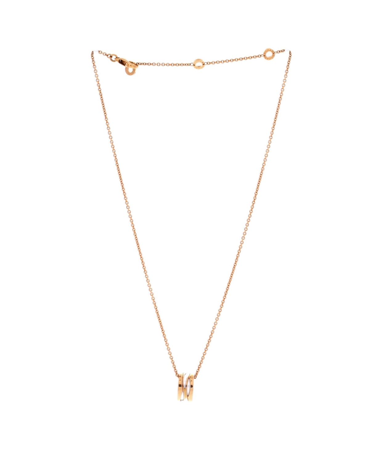 Pre-Owned Bvlgari B.Zero1 Design Legend Zaha Hadid Pendant Necklace