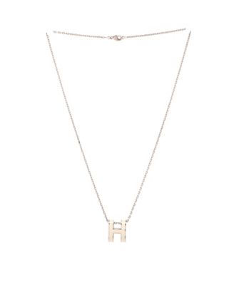 Pop H Pendant Chain Necklace