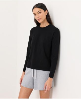 Women's Cotton Slub Organic Long Sleeve Tee