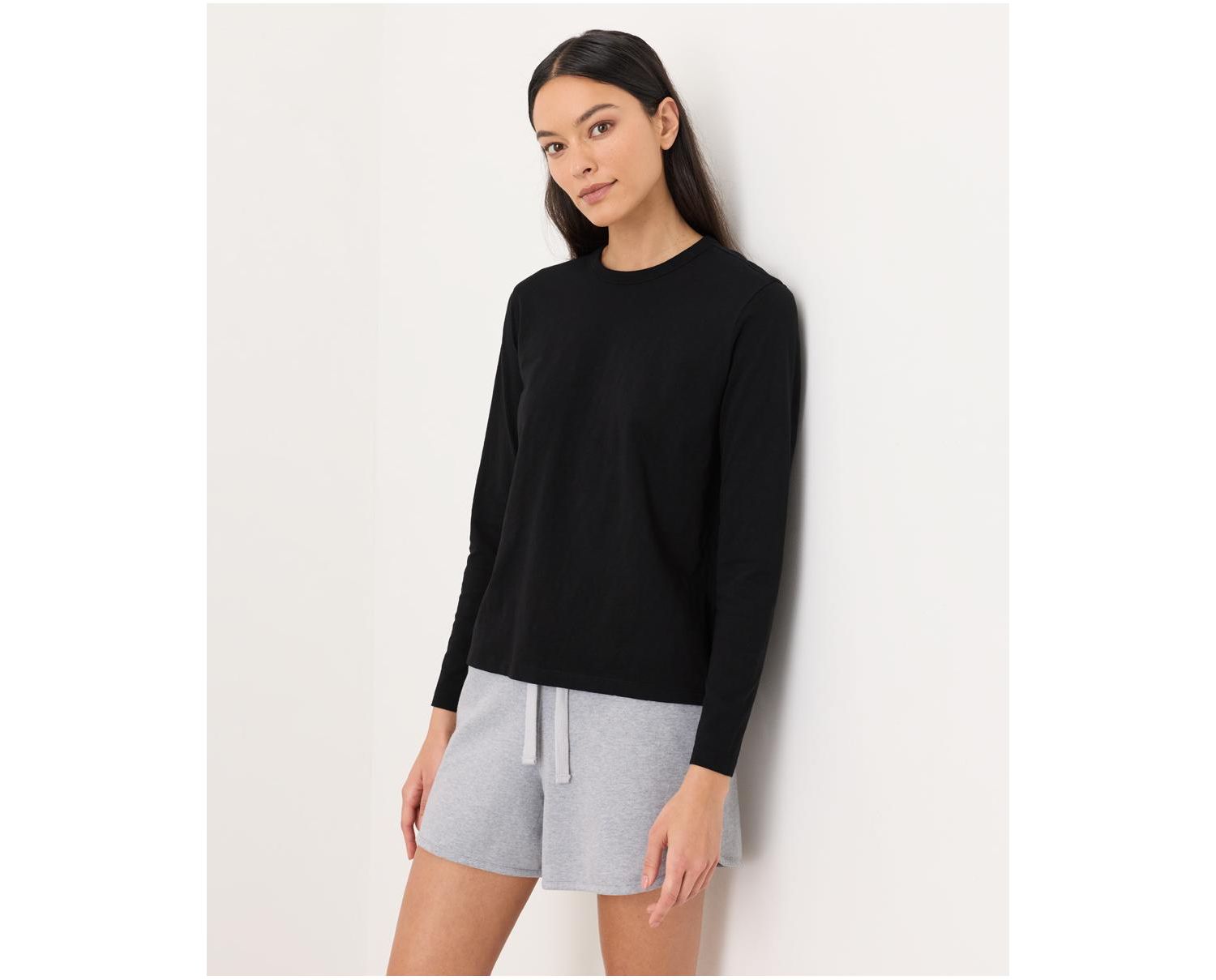 Women's Cotton Slub Organic Long Sleeve Tee