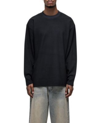 Men's Scribble Long-Sleeve Waffle T-Shirt