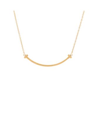 T Smile Pendant Necklace