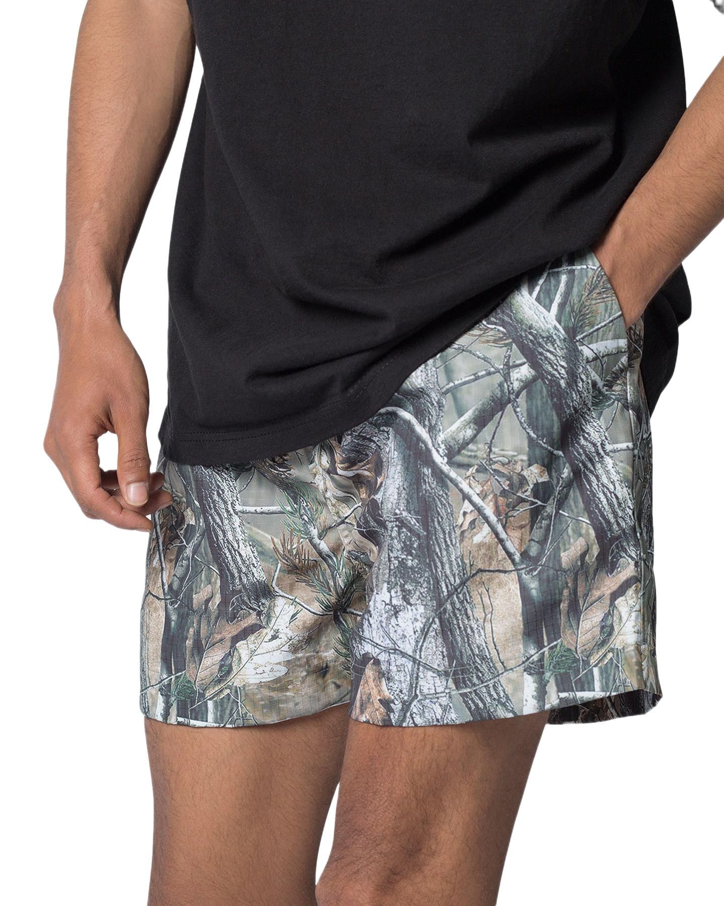 Мужские шорты mnml Big & Tall Summer Shorts - Branch Camo — фото 2