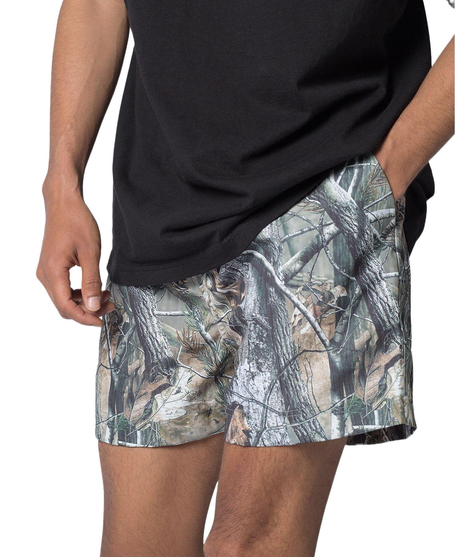 Big & Tall Summer Shorts - Branch Camo