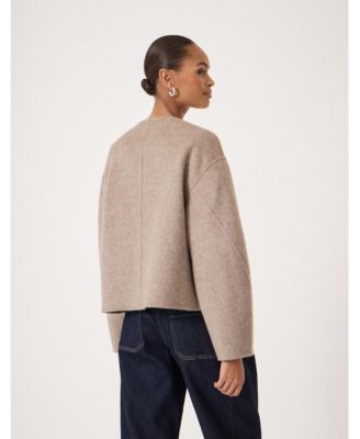 Women's Linnie Double Faced Collarless Jacket