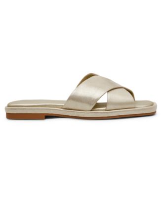Women's Khloe Crossband Slide Flat Sandals
