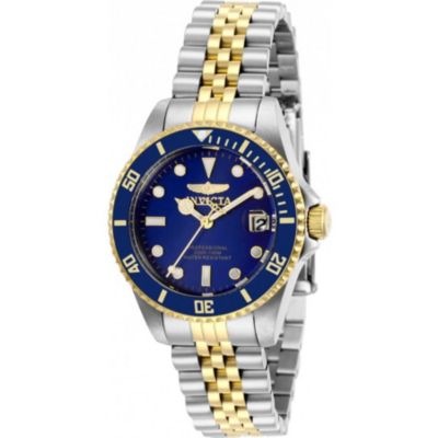 Women's 29188 Pro Diver Quartz 3 Hand Dial Watch