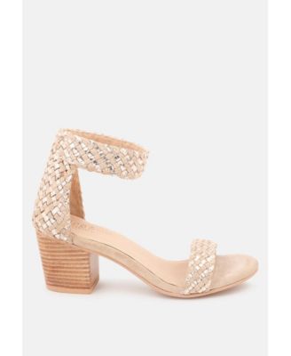 Womens Carla Stacked Heel Sandal