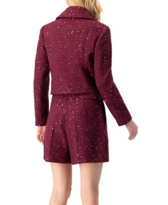 Women's Double-Breasted Short Jacket