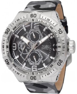 Men's 49630 Coalition Forces Quartz VH67 Metal Dial Watch