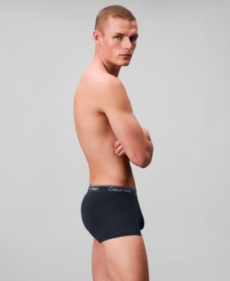 Men's Low-Rise Trunks, 3-Pack