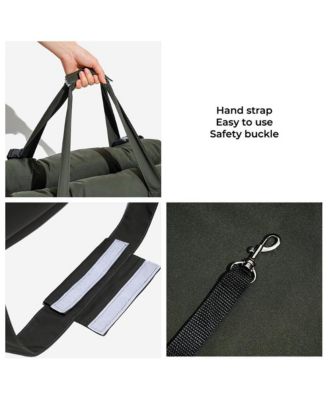 Portable Leisure Outing Dog Car Single-Seat Bed, Stripe