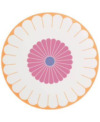 Fleur Couleur Large Round Serving Platter
