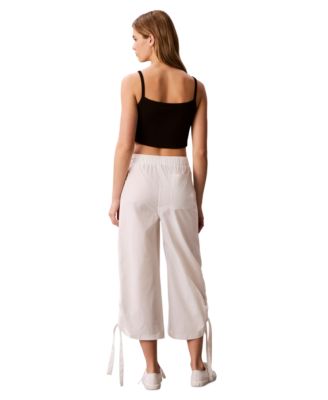 Women's Cargo Capri Pants