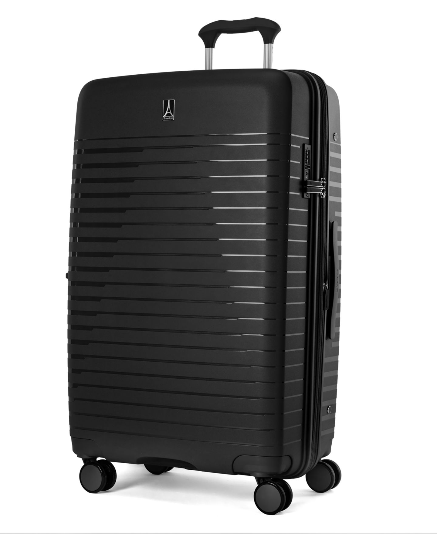 Чемоданы Travelpro Optima Large Check-In Expandable Spinner and Packing Cubes, цвет: Чёрный — фото 4
