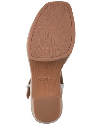 Women's Quinty Leather Platform Block Heel Dress Sandals