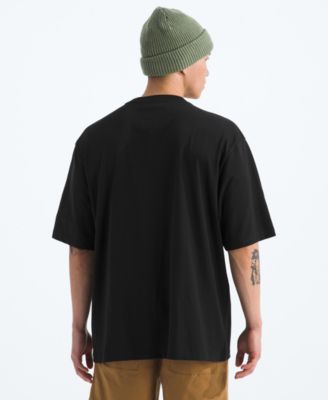 Men's Essential Simple Dome Oversized Short-Sleeve T-Shirt