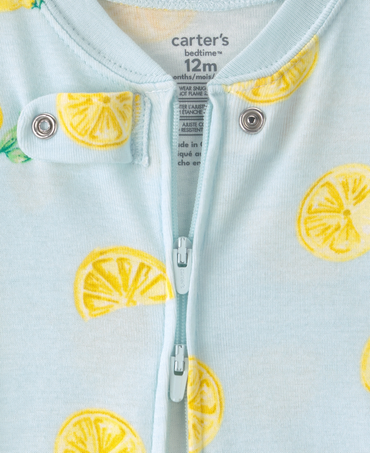 Carter's Baby Girls' Long-Sleeve One-Piece Pajama Set, 2-Pack