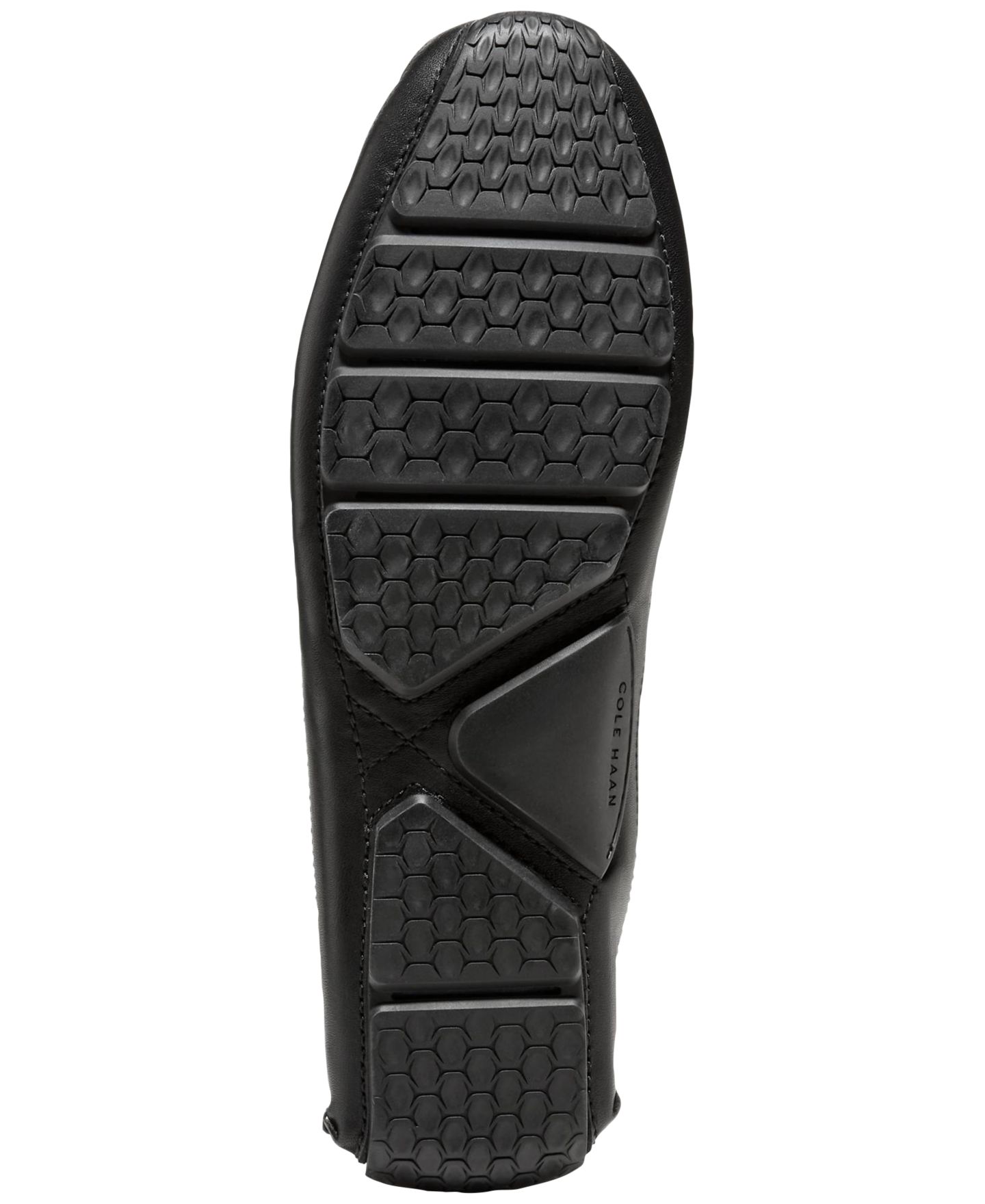 Мужские мокасины Cole Haan Hutchison Grand Bit Driving, цвет: Чёрный — фото 5