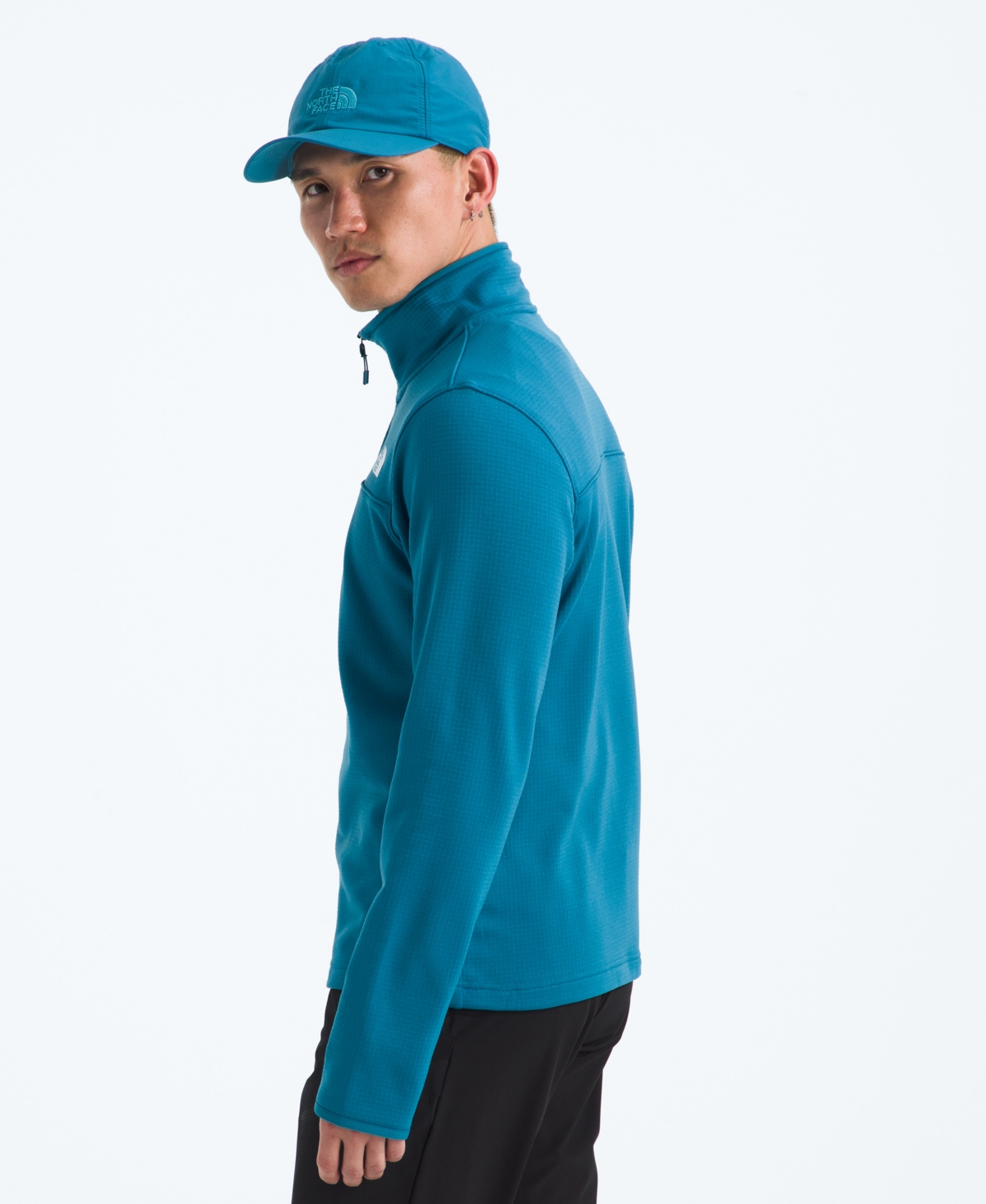 The North Face Men's Cedar Trail Grid Quarter-Zip Jacket