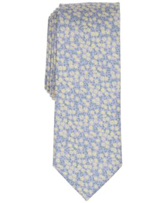 Men's Yvonne Floral Skinny Tie