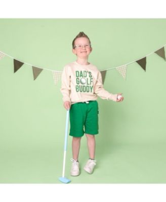 Little Boys Dad's Golf Buddy Sweatshirt