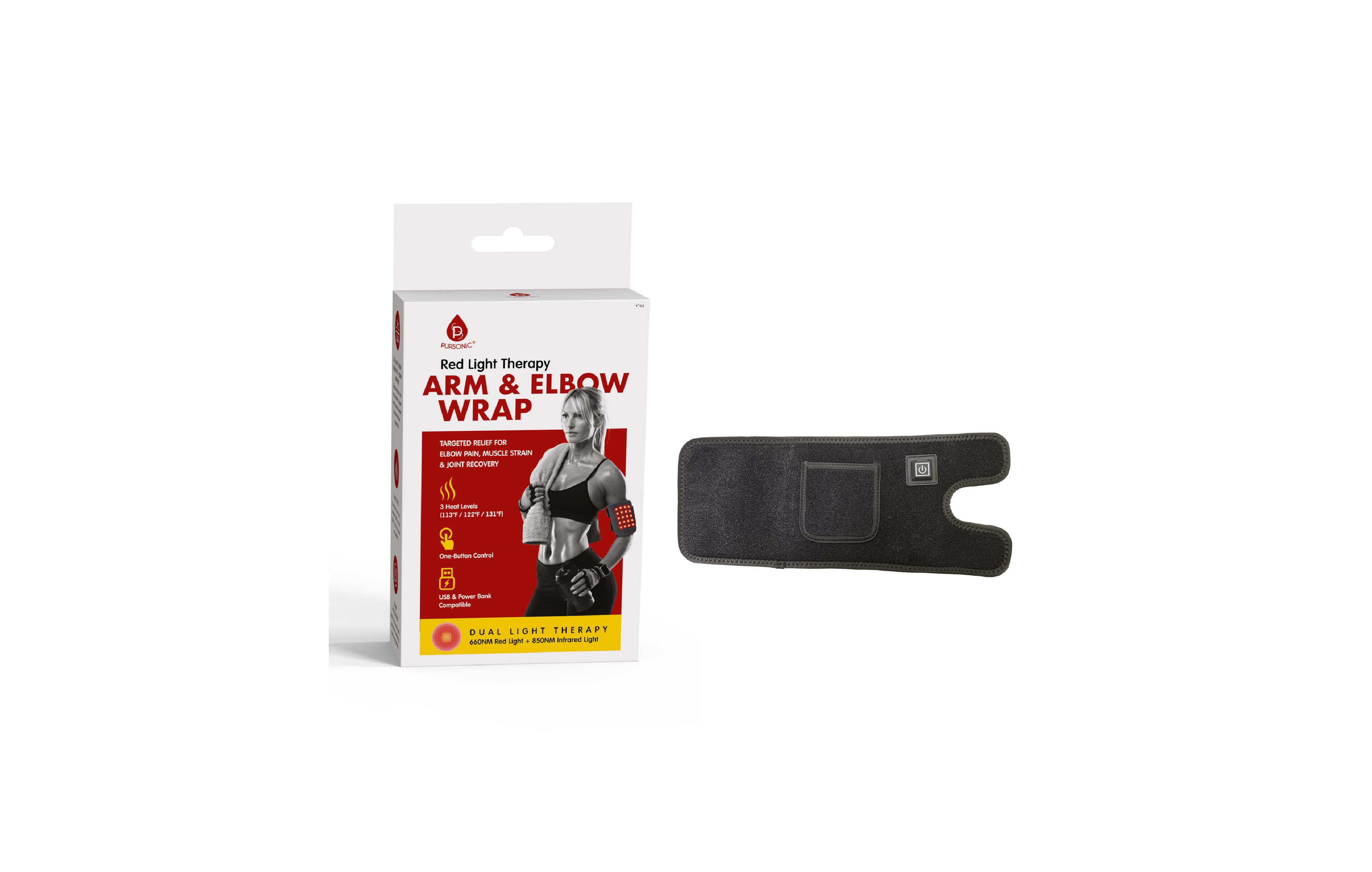 Pursonic Red Light Therapy Arm & Elbow Wrap