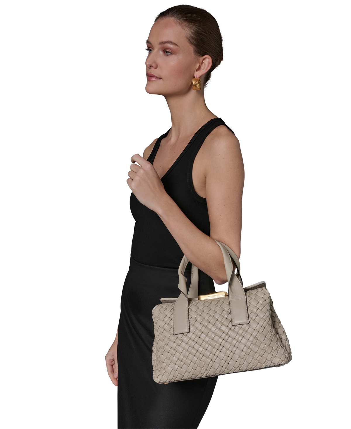 Donna Karan New York Amagansett Leather Satchel Bag